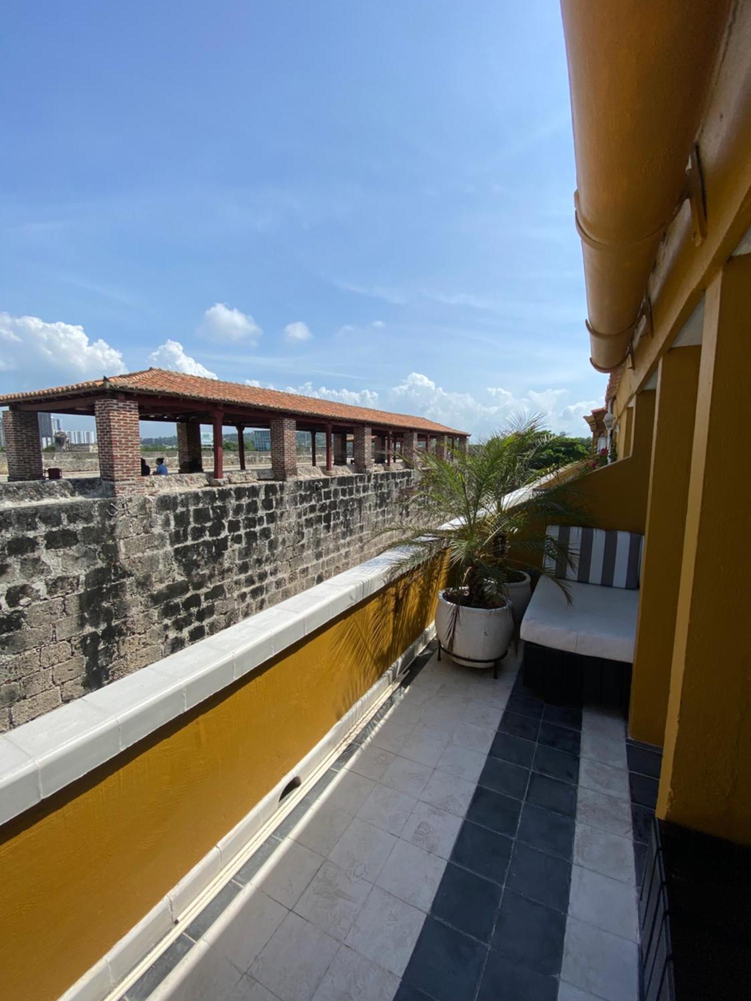 Apartamento Apartamento Duplex Vista Al Mar Y Murallas Nuevo En La Ciudad Amurallada Cartagena Exterior foto