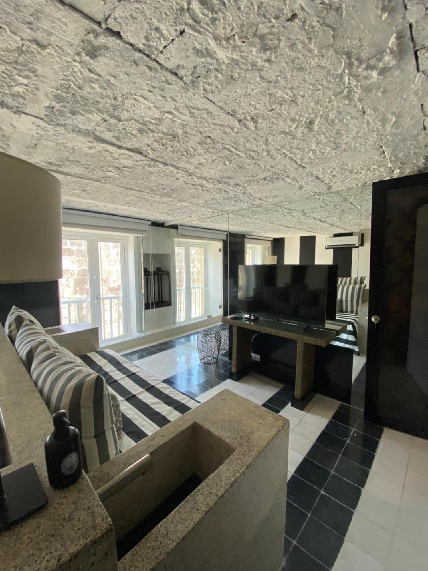 Apartamento Apartamento Duplex Vista Al Mar Y Murallas Nuevo En La Ciudad Amurallada Cartagena Exterior foto