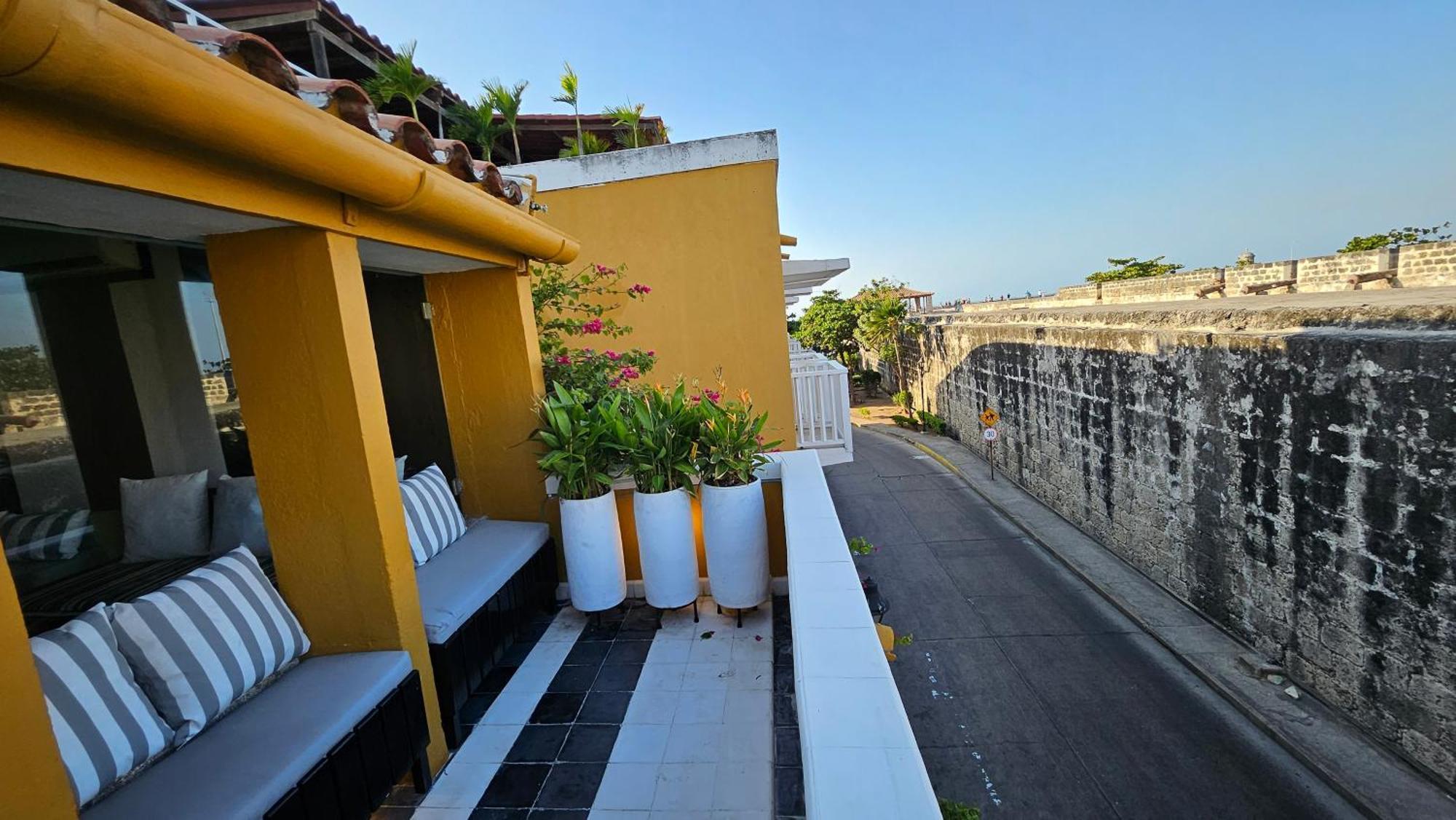 Apartamento Apartamento Duplex Vista Al Mar Y Murallas Nuevo En La Ciudad Amurallada Cartagena Exterior foto