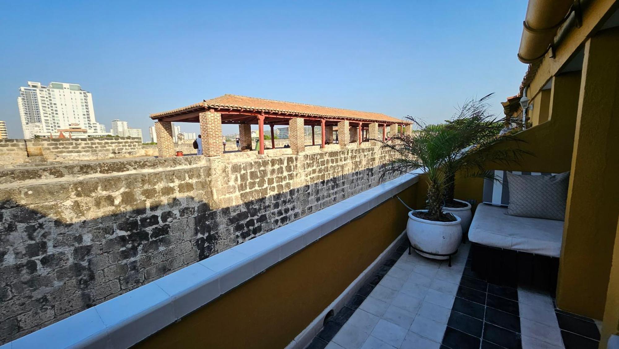 Apartamento Apartamento Duplex Vista Al Mar Y Murallas Nuevo En La Ciudad Amurallada Cartagena Exterior foto