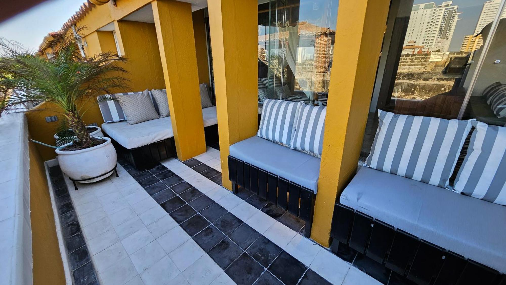 Apartamento Apartamento Duplex Vista Al Mar Y Murallas Nuevo En La Ciudad Amurallada Cartagena Exterior foto