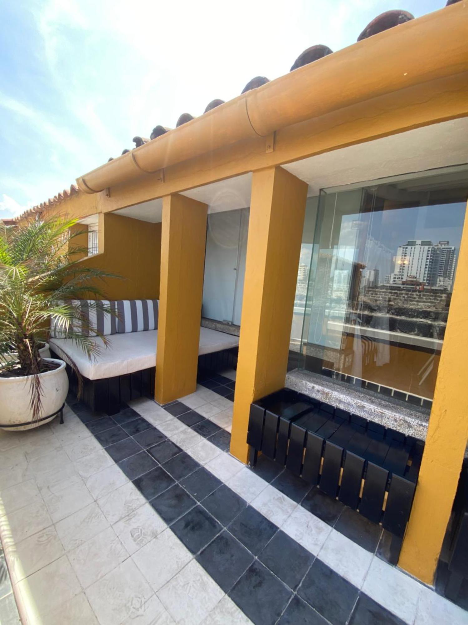 Apartamento Apartamento Duplex Vista Al Mar Y Murallas Nuevo En La Ciudad Amurallada Cartagena Exterior foto